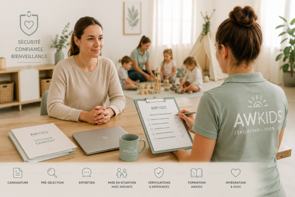 Des recrutements ultra-filtrés AWKIDS